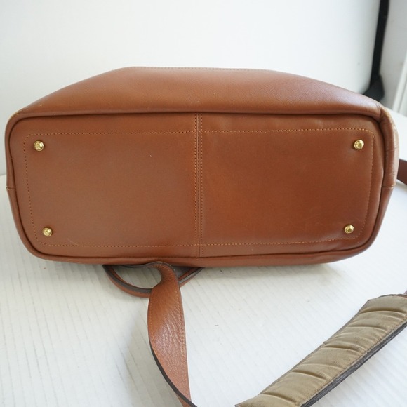 ONA The Chelsea Fashion Camera Shoulder Bag Brown Leather Dome Padded crossbody‎